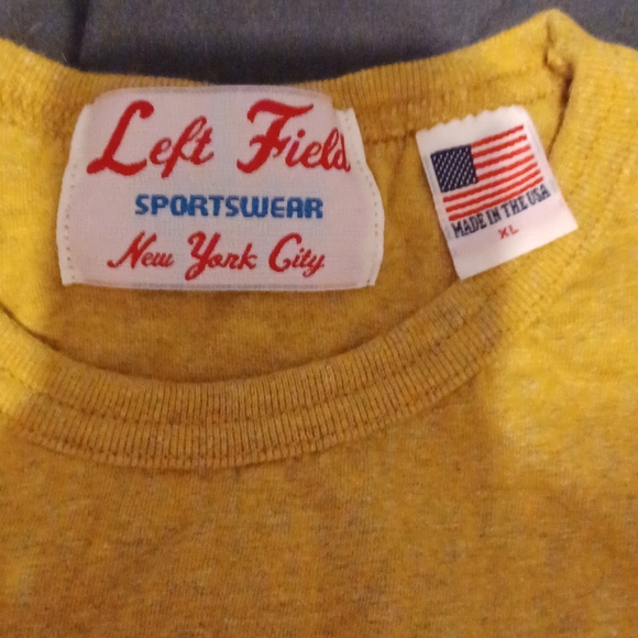 Left Field New York City Short Sleeve Cotton Tee XL - Picture 3 of 4